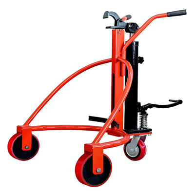 Käsitsi õlitrummi kaubaaluse veoauto