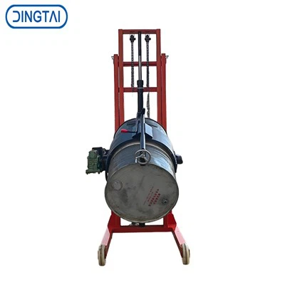 Elektrilise trummi virnastaja kallutaja